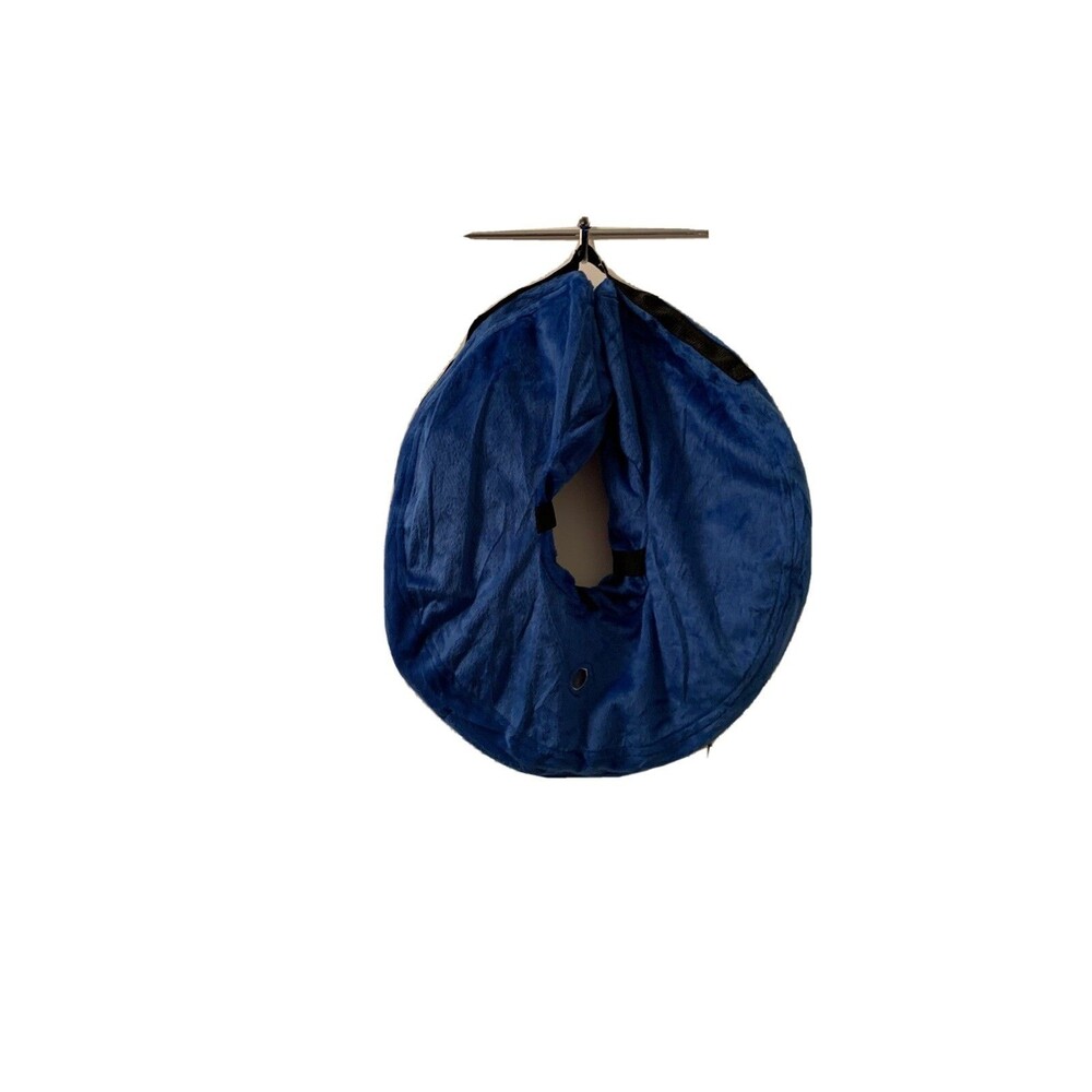 Bencmate Inflatable Collar Blue for Dogs & Cats Soft Pet Recovery Size Large